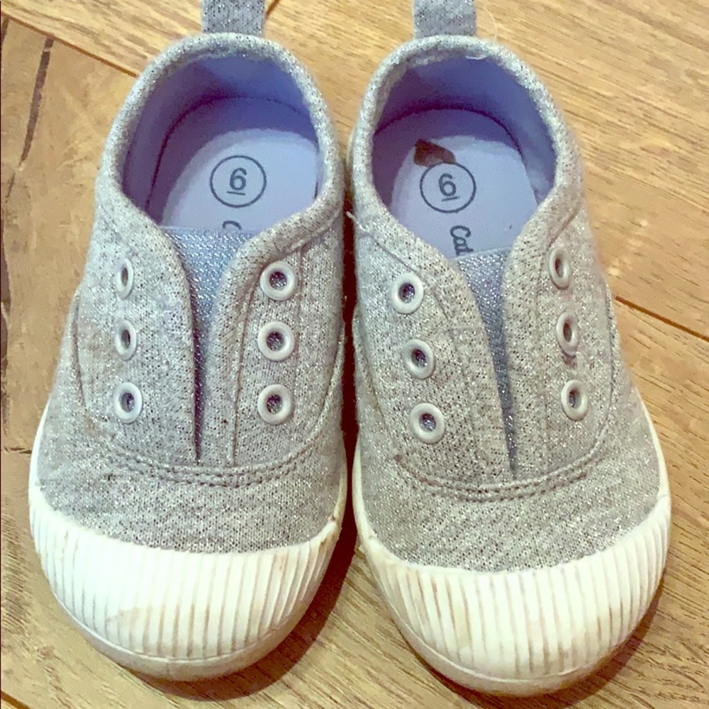 Cat & Jack Alivia low top sneakers Toddler Size 6